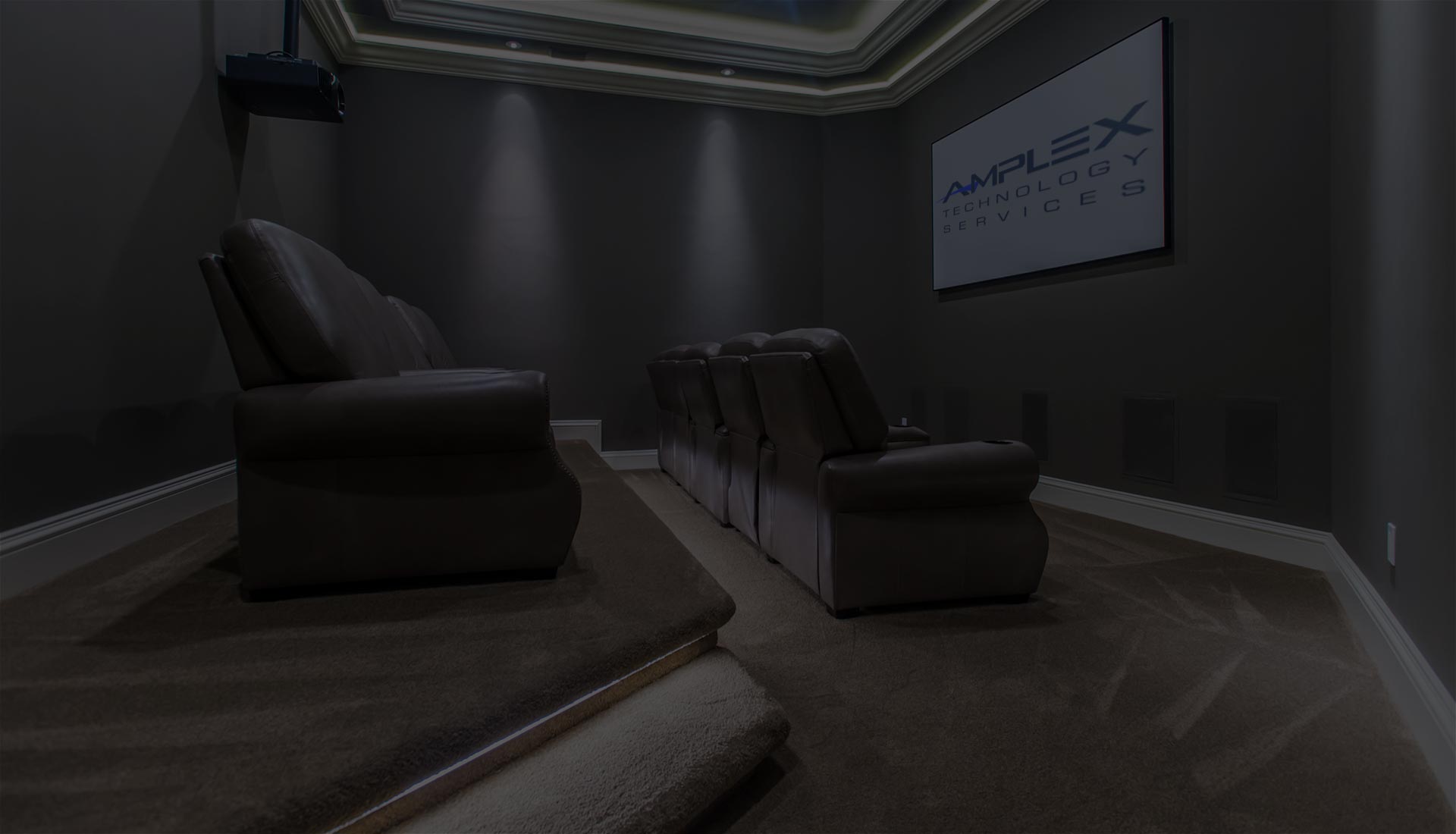 Full Home Entertainment Theater Installation Amplex Technology
